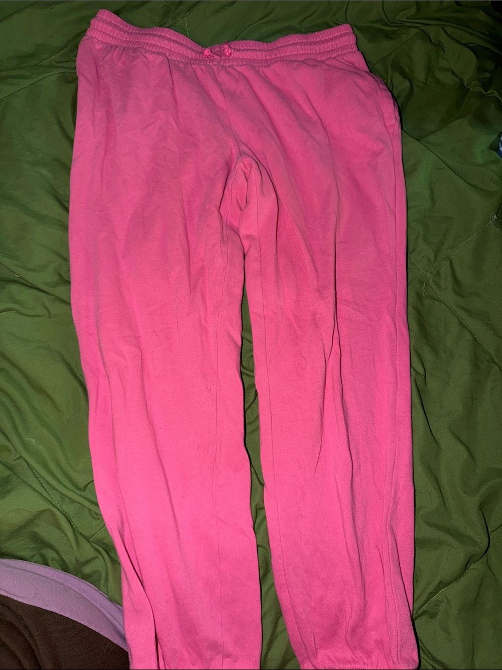 Athletic Works Bright Pink Fleece Joggers for Kids